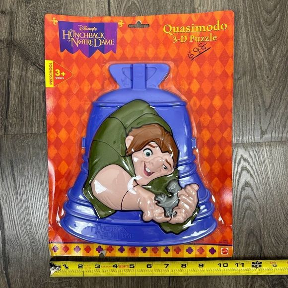 Lot of 3D Puzzles 90s Disney Hunchback of Notre Dame - Picture 11 of 11